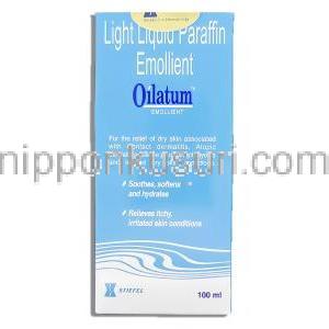 オイラタム エモリエント Oilatum Emollient 100ml 保湿剤 （GSK） 箱