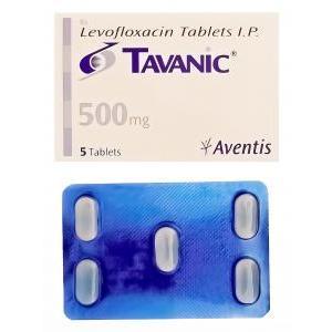 タバニック 　Tavanic、ジェネリックレバクイン　Levaquin、レボフロキサシン500mg