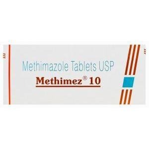 メチメズ Methimez、 タパゾールジェネリック、　メチマゾール 10mg 箱