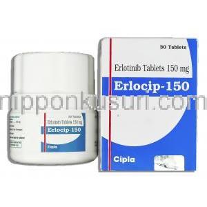 エルロシップ, エルロチニブ  150mg (Cipla)