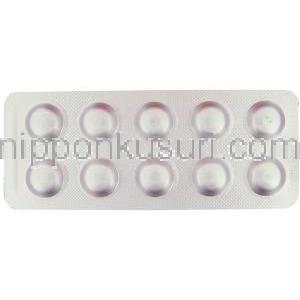 マイレン酸エナラプリル / ヒドロクロロチアジド配合 （Generic  Vaseretic）, Enapril-HT, 10mg/ 25mg 錠 (Intas) 包装