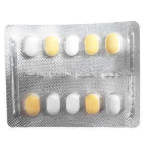 デビスタル GM,グリメピリド 2mg/ メトホルミン 500mg/ ピオグリタゾン 15mg, 製造元：Leeford Healthcare Ltd, シート