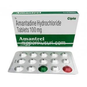 アマントレル, アマンタジン 100mg カプセル (CIPLA)