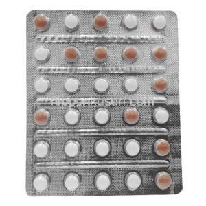 ミニプレス XL, プラゾシン 2.5mg,製造元： Pfizer, シート