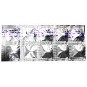 ホンバン, ホスフェストロール 120 mg, 5枚 X 10錠, 製造元：Zydus Cadila, シート情報, 製造日, 消費期限（新包装）